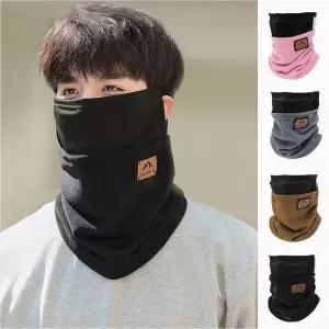 [하프클럽/]넥워머 귀고리 방한 마스크 이어홀 겨울 기모