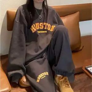 [하프클럽/]데일리 맨투맨 겨울 기모안감 세트 조거팬츠 여자