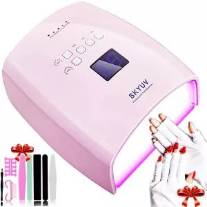 충전식 고속 건조 UV LED 네일 램프 젤 폴리쉬 라이트 경화 드라이어 자동 센서 가용 손톱 및 발톱에