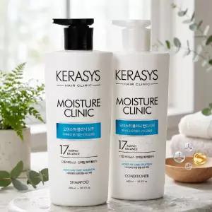 샴푸 컨디셔너 구성 세트 600ml 건성모발 손상모 긴생머리 수분보습 촉촉 영양 두피윤기
