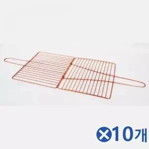 [하프클럽/]WL 동도금코팅 석쇠(25X20cm) 생선구이 그릴 구이판 10개
