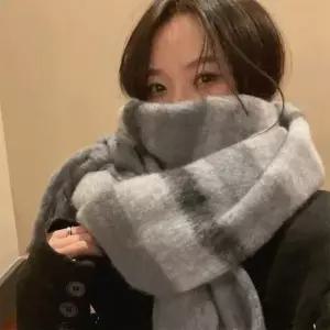 [하프클럽/]머플러 얼그레이 여성 롱 겨울