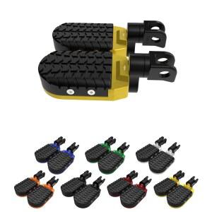 CRF1000L 용 오토바이 AFRICA /DCT CRF1100L AFRICA /DCT MSX125/GROM 조정 가능한 전면 Footpegs 발 페그 발판