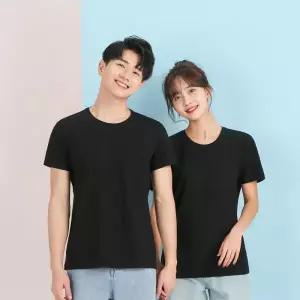 /오엠티 베이직 반팔티 남성 여성 라운드넥 30수 무지 티셔츠