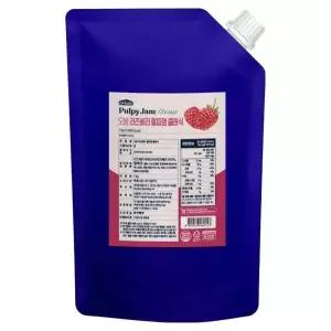 오붐 라즈베리 펄피잼 클래식 1kg 티타임 모임 파인다이닝 카페 외식 브런치모임