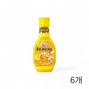 [하프클럽/]WL 오뚜기 허니머스타드 265g X 6개 샌드위치 디핑소스 머스터드소
