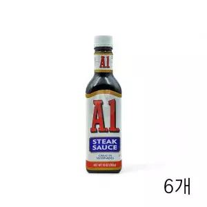 [하프클럽/]WL A1 스테이크 소스 283g X 6개 에이원 고기소스 바베큐양념 소고