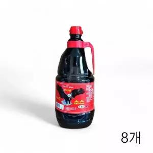 [하프클럽/]WL 천우식품 보라매 우스타소스 1.8L X 8개 스테이크 오므라이스