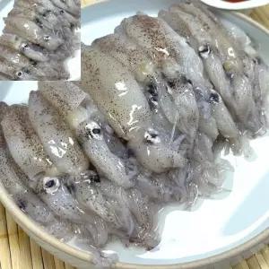 칠 냉동 호래기 재료 가정용냉동포장 해산물간식