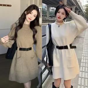 [라일리여성의류] Rly 러블리 하프넥 벨마 미니 원피스