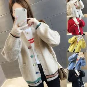 [라일리여성의류] Rly 루즈 루즈핏롱 니트가디건 기본가디건 롱가디건