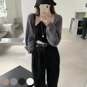 [라일리여성의류] Rly 롱가디건 숄 가디건 롱 기본 롱니트 루즈핏