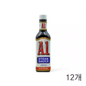 [하프클럽/]WL A1 스테이크 소스 283g X 12개 에이원 고기소스 바베큐양념 소고