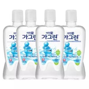 고퀄리티   x 380ml 아동 가글 사과맛 어린이가그린 4개