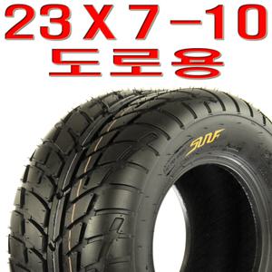 23X7-10 ATV4륜오토바이타이어 아스팔트,시멘트도로용 전용타이어23-7-10, 23/7-10 올코트125 블레이져250