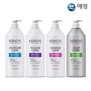 [케라시스](etv) 케라시스 헤어클리닉 린스 980ml X 4개 (데미지/볼륨/모이스처/두피 택1)..[34927034]