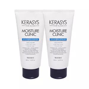 [려]케라시스 모이스춰 클리닉 수분 손상케어 트리트먼트 300ml x2