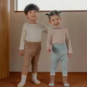 [보리보리/해피프린스](SIZE6Y) 플랑 골지 실내복