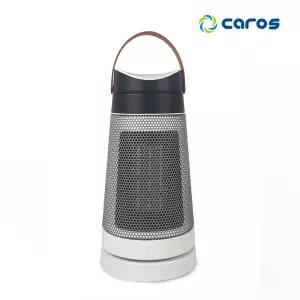 캐로스 PTC히터 미니온풍기 CEH-PS2KWW 가정용 사무실 난로 (화이트브라운) 1.5kw