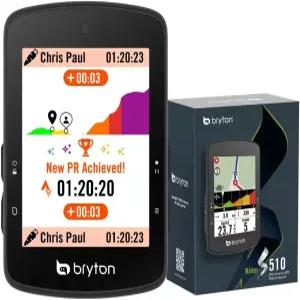 브라이튼 라이더 S510 2.8인치 컬러 LCD 터치스크린 GPS 자전거/사이클링 컴퓨터 오프라인 미국 지도