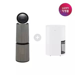 [롯데백화점]LG전자 [LG전자 직영] LG 공기청정기+제습기 세트모델 AS336NSLC+DQ154MWGA