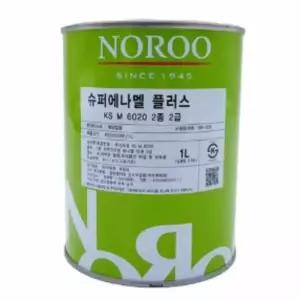 광택에나멜 철문 페인트 백색 유광 1L 유성에나멜페인트 목재용페인트