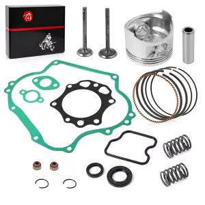 290cc 엔진 리빌드 키트 및 링 개스킷 씰 흡기 배기 밸브 클럽 카 골프 카트 DS 프리덴트 FE290 064590