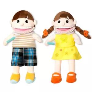 치아관리 교육용 남아 여아 패브릭인형 어린이선물 키즈놀이터 유아 남자아기 신생아