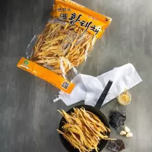 [친환경팔도][생산자직송] 용대리덕장에서 말린 유영순님의 황태채 500g