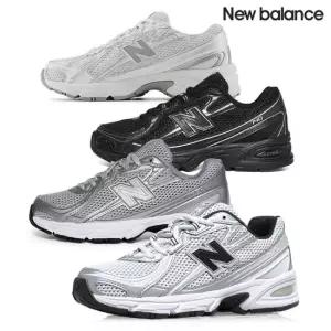 뉴발란스 NEW BALANCE 남성 여성 빅키즈 740 BM2 BO2 WN 운동화 메탈릭 화이트 실버 블랙 U740WM2 U740BO2