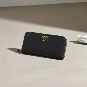 [프라다]FW25 여성 사피아노 로고 장지갑1ML506 QWA F0002