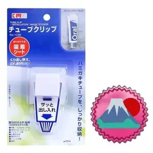 일본마트상품 벽면부착식 클립 치약걸이 (15782910A)