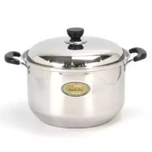 만두찜기 곰솥 냄비 스텐 찜기 찜냄비 들통 28cm