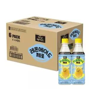 [텐바이텐]미닛메이드레몬에이드제로 350ml X 24병 탄산음료 에이드음료