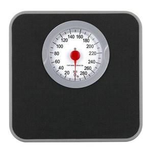 체중을 위한 아날로그 체중계, 기계식 욕실 최대 300파운드, 더 넓고 두꺼운 미끄럼 방지 플랫폼이 있는 다이얼 간단한 보정