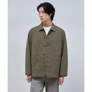 BEANPOLE MEN 화섬 솔리드 초어 재킷 카키 BC4911C99H