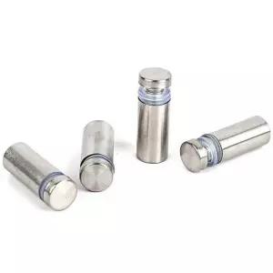 아크릴 고정 유리액자 12X30mm 4개입 간판 스테인리스 다보