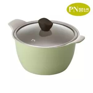 PN풍년 통주물 인덕션 가스 코팅 곰솥냄비 28cm 포시아D 올라IH 큰냄비 육수통 스텐 대형 들통 식깡 국통