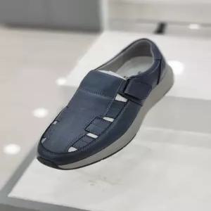남성 소가죽 캐주얼 피셔맨 오픈 샌들 3color 3cm XMO10XCJ