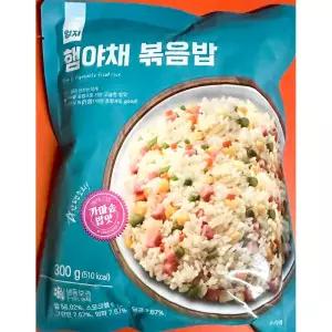 볶음밥 (햄야채 엄지 300g) X5즉석조리 맛있는 간편요리 냉동 간편 즉석