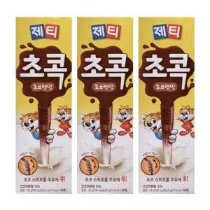 제티 초콕 초코렛맛 30T 10Tx3개우유 스트로 쵸코