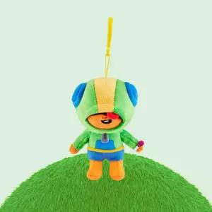 브롤스타즈 레온 가방고리 인형예쁜 장식 백참 선물용 걸이
