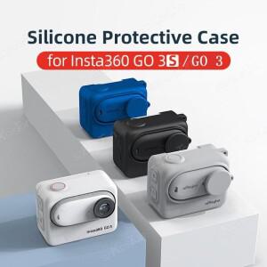 Insta 360 GO 3S 스포츠 카메라 쉘 커버 용 실리콘 보호 케이스 Insta360 GO3S 액세서리 용 만능 보호
