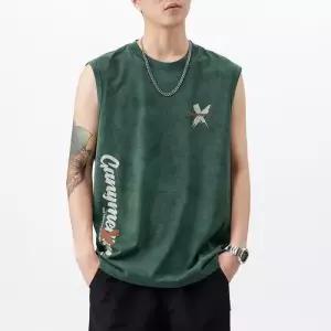 슬램덩크 남친 빅사이즈 두께감 상의 베스트 셔츠 러닝 HO1