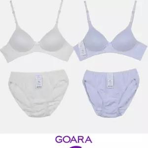 깔끔한 디자인 풀컵 노와이어 몰드 주니어 A컵 브라팬티세트용런닝 초등학생 속옷 여아 데일리 조카선물 편