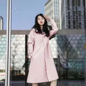 이시아르 방품 포켓 우의 레인코트따뜻한 안감 수우의 겨울 보온 남성 여성 등산