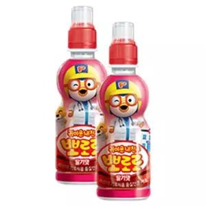 뽀로로 딸기맛 235ml 24PET팩음료 이유식쥬스 아기주스 과즙 어린이선물 단체 캐릭터 어린이집 쥬스