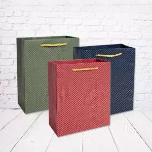골드 다이아몬드 쇼핑백 소 (190x95x245mm) (10개 1세트)종이 종이백 봉투 고급 디자인 선물용가방 포장케