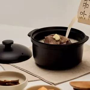[텐바이텐]바겐슈타이거 세라믹 미니토프 계란찜 냄비 오븐그릇 (블랙)