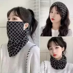 패턴 다용도 넥 워머 마스크 헤어밴드 방한마스크 다용도스카프 방한용품 겨울마스크